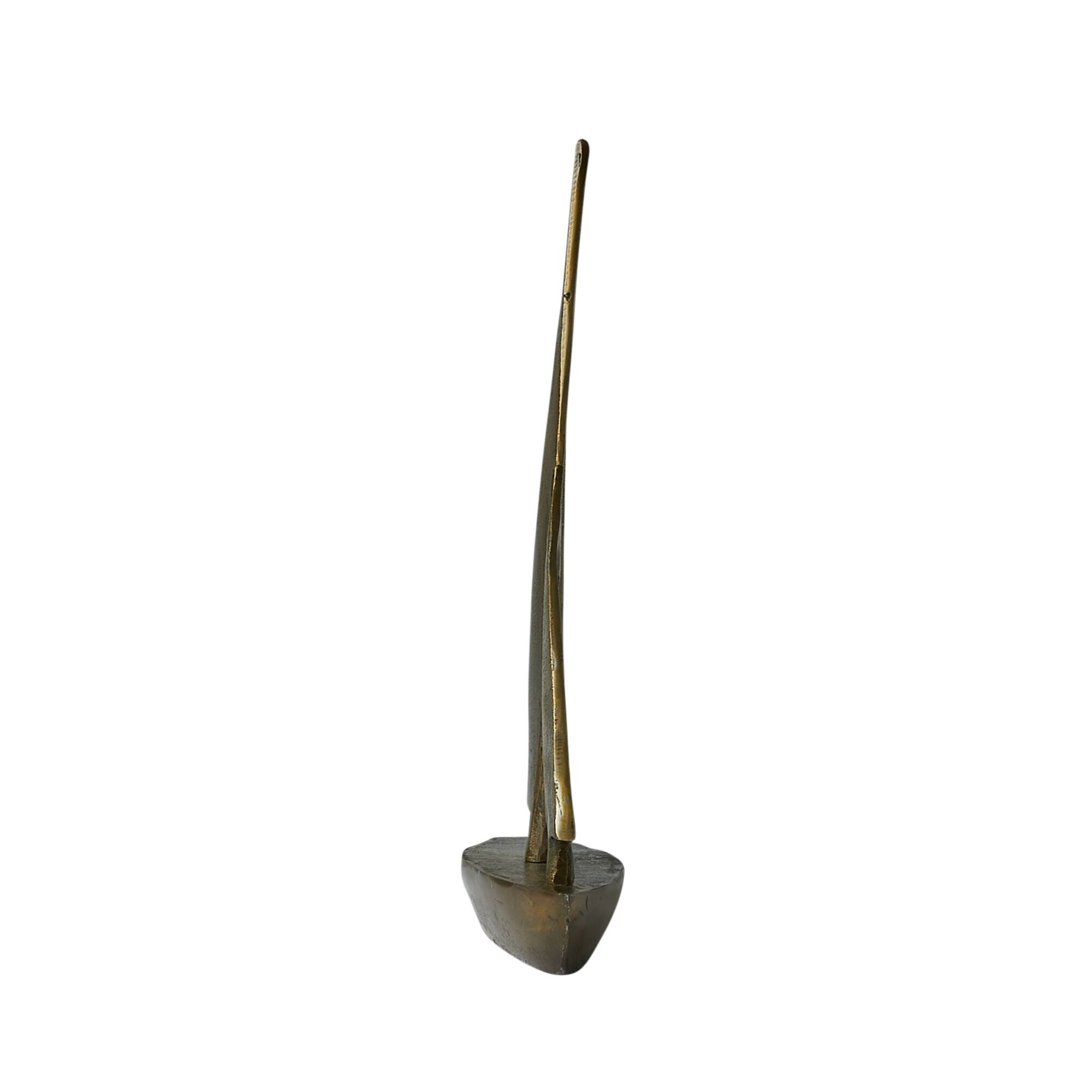 Hello Honey® 19" Antique Brass Decorative Aluminum Sail Boat